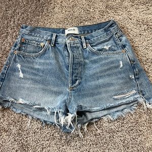 Agolde high waisted shorts